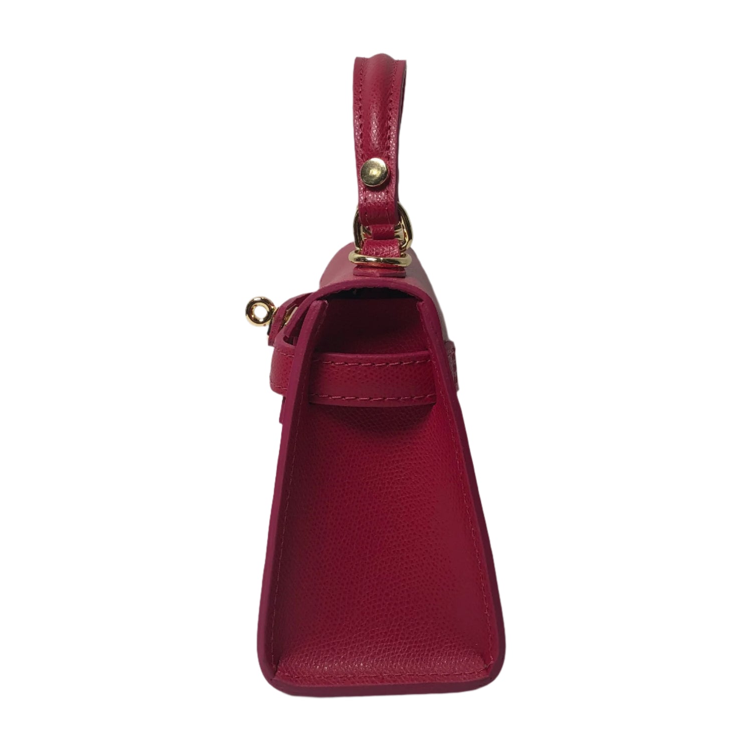 Sophie Magenta Leather Handbag