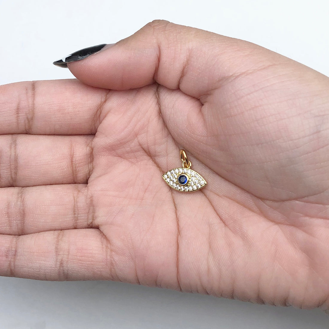 Pavé Evil Eye Pendant