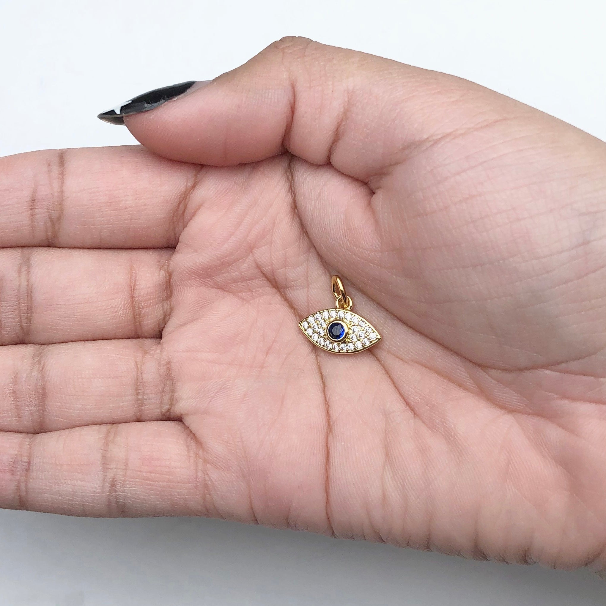 Pavé Evil Eye Pendant