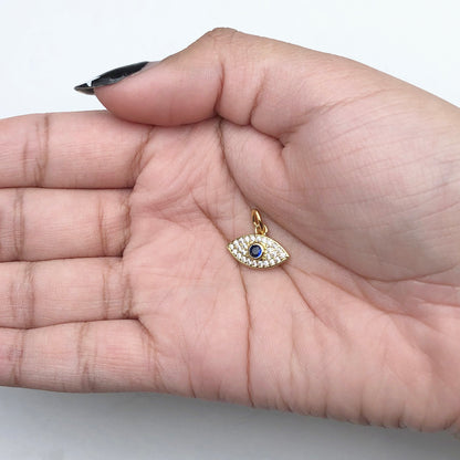 Pavé Evil Eye Pendant
