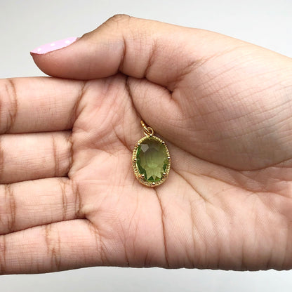 Green Hidden Gem Pendant