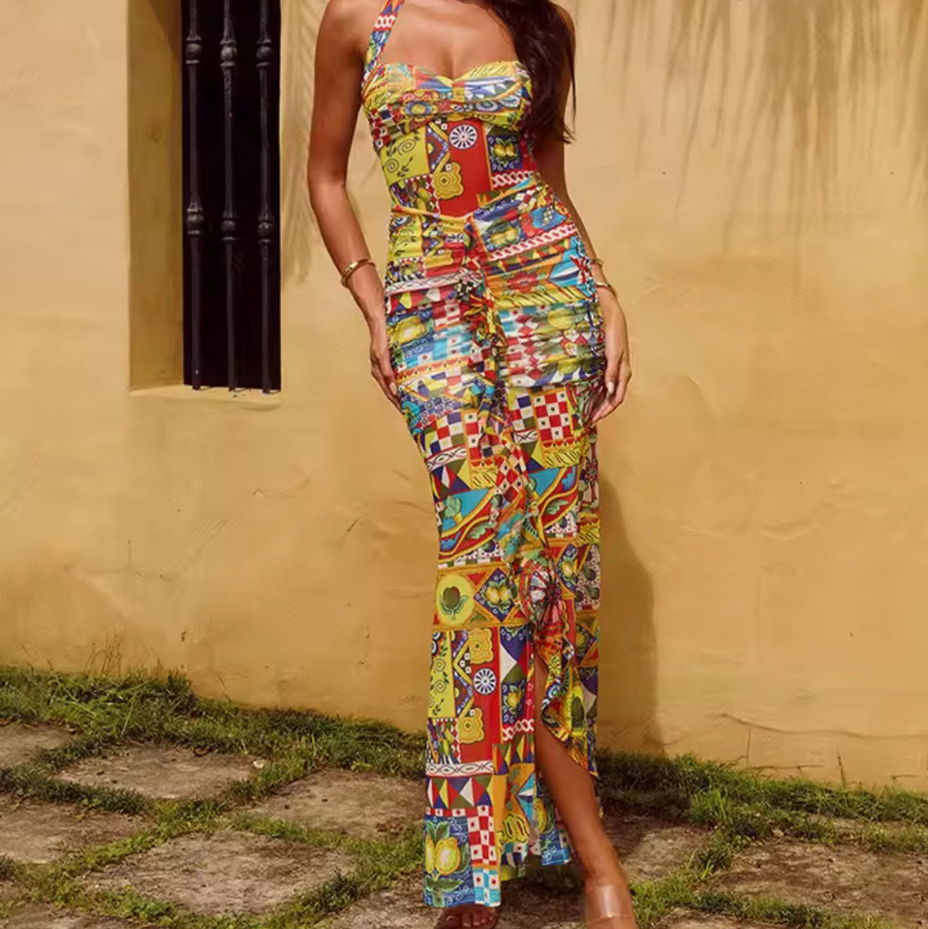 dolce maxi dress DOLCE MAXI DRESS Black / S