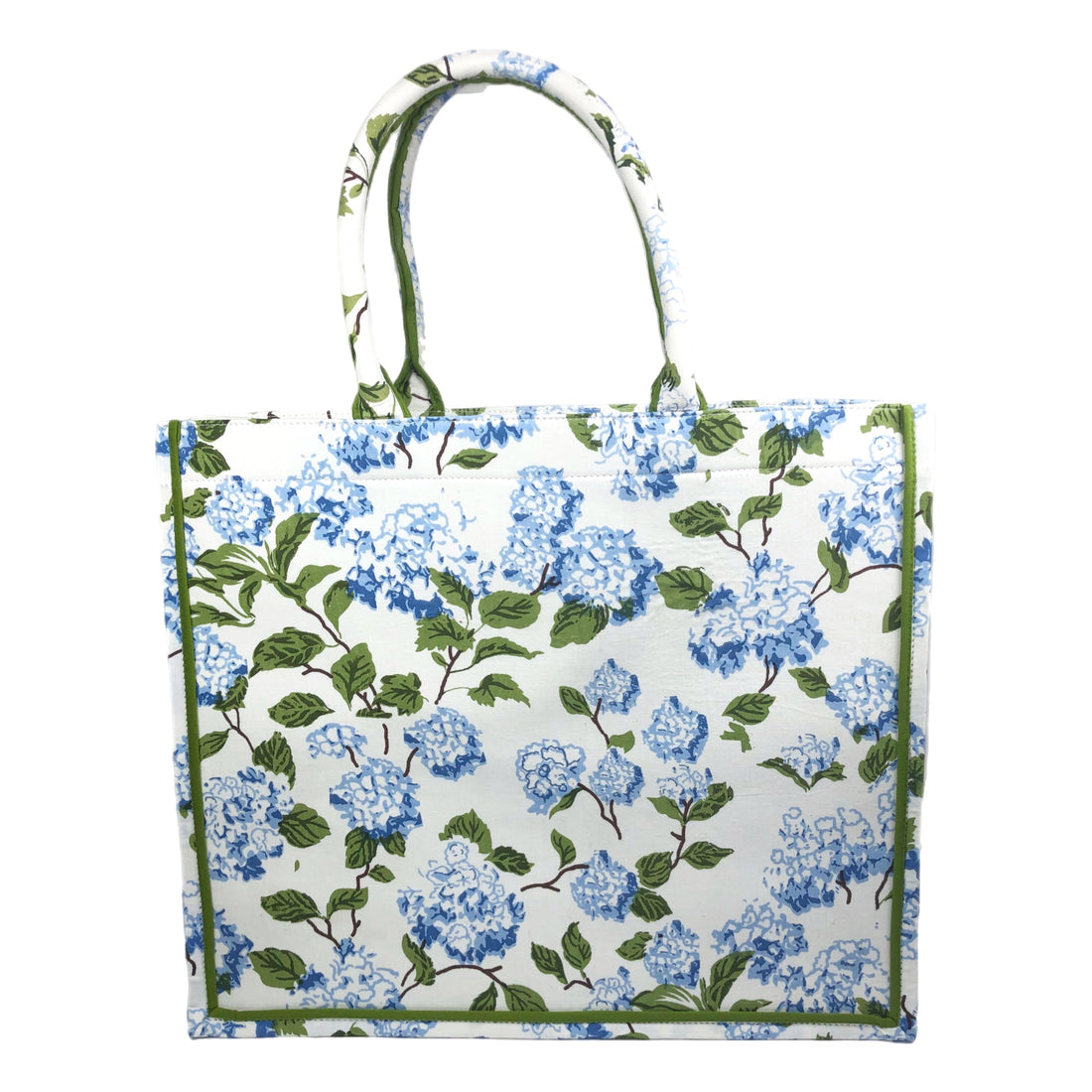 Bianca Blue Hydrangea Beaded "WIP" Bag