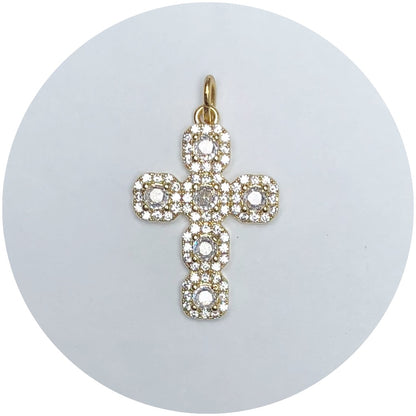 Baguette Cross Pendant