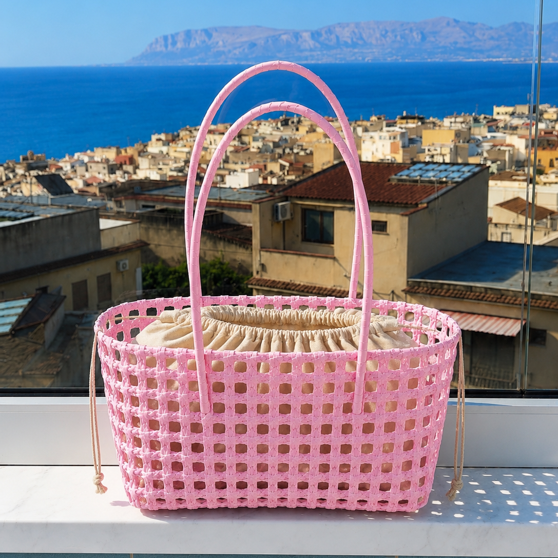 Light Pink Mercatino Bag
