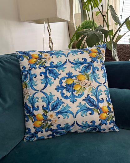 Sicilian Lemon Pillow Cover
