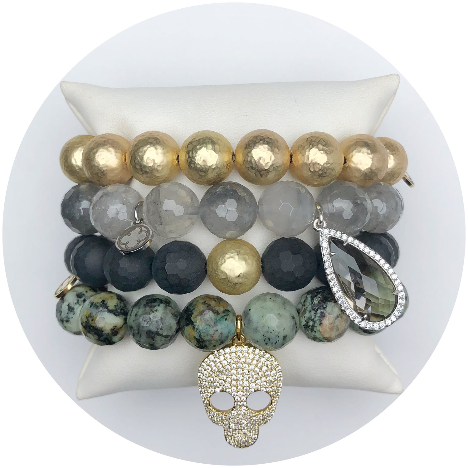 Gold Grunge Armparty - Oriana Lamarca LLC