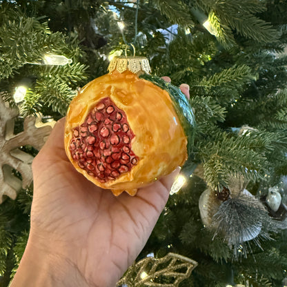 Melograno Sicilian Handpainted Ceramic Ornament