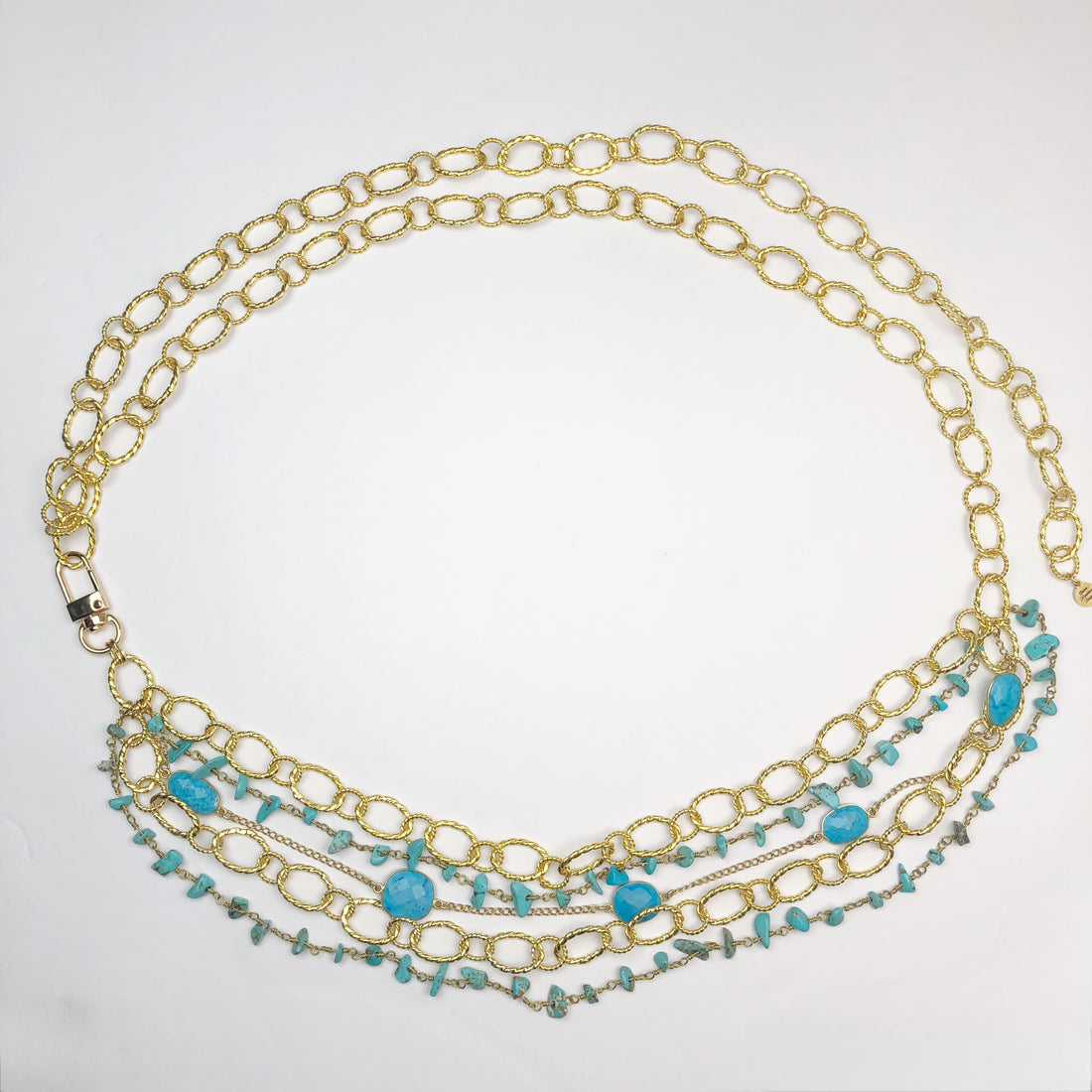 Turquoise Gemstone Belt