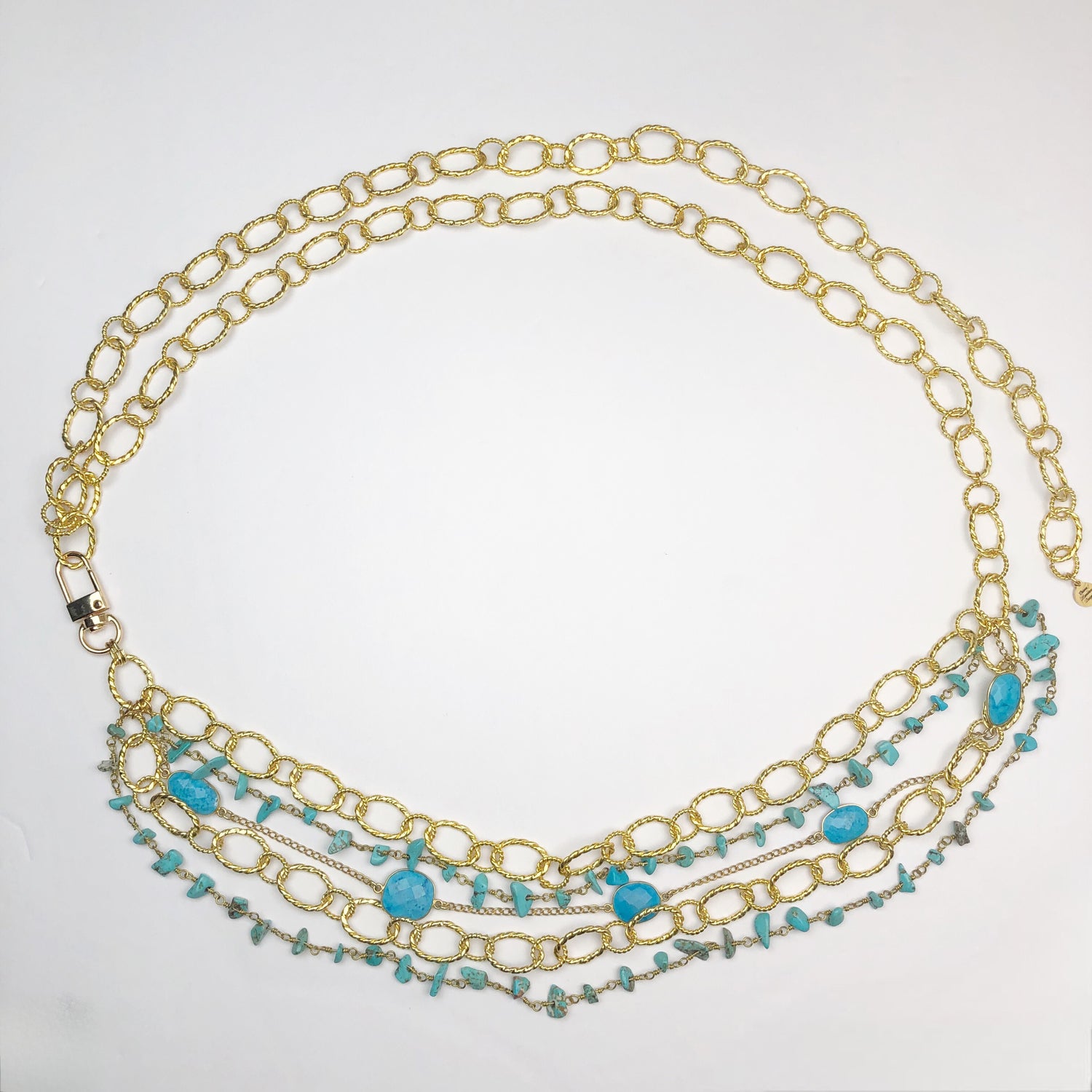 Turquoise Gemstone Belt