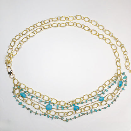 Turquoise Gemstone Belt