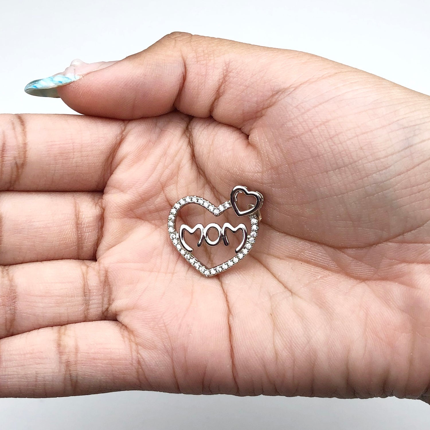 Mom Silver Pendant