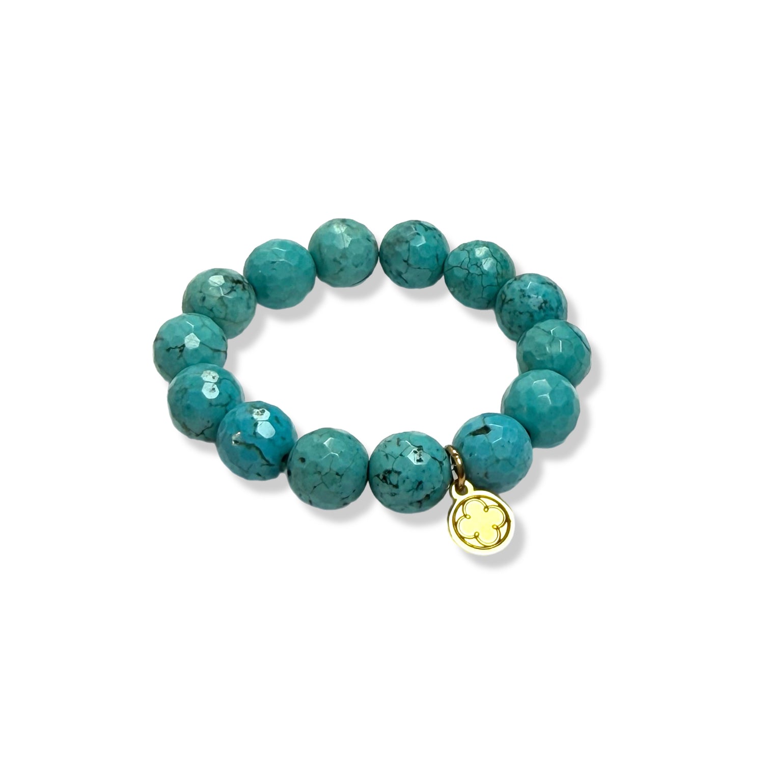 Green Turquoise Napkin Rings - Set of 4