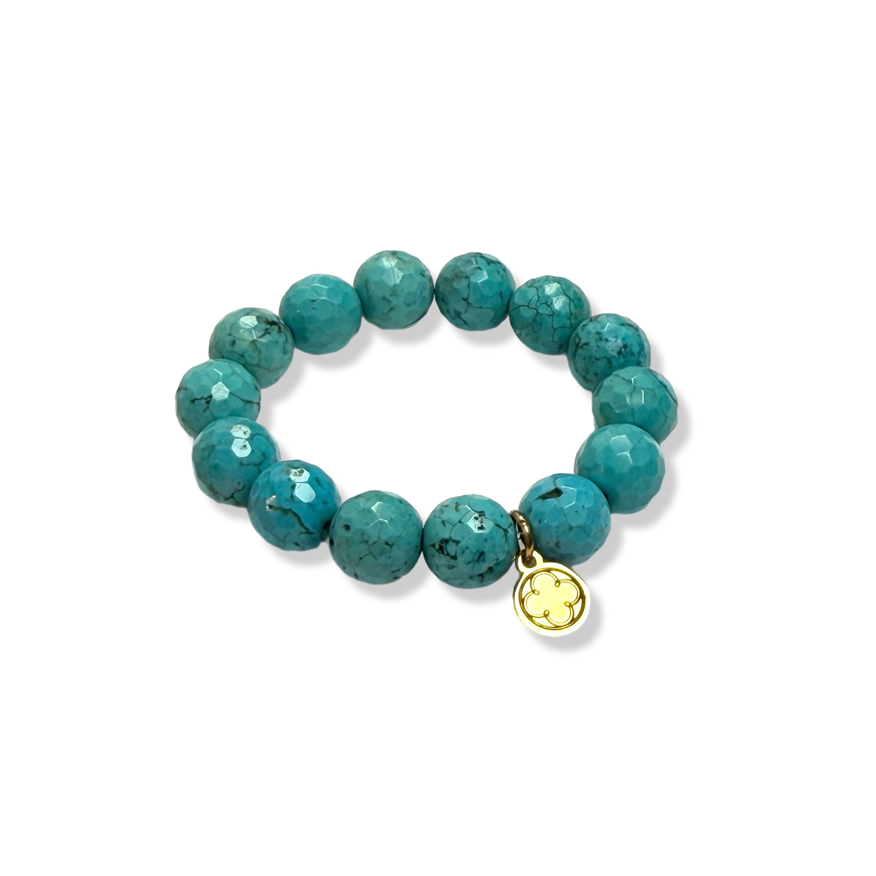 Green Turquoise Napkin Rings - Set of 4