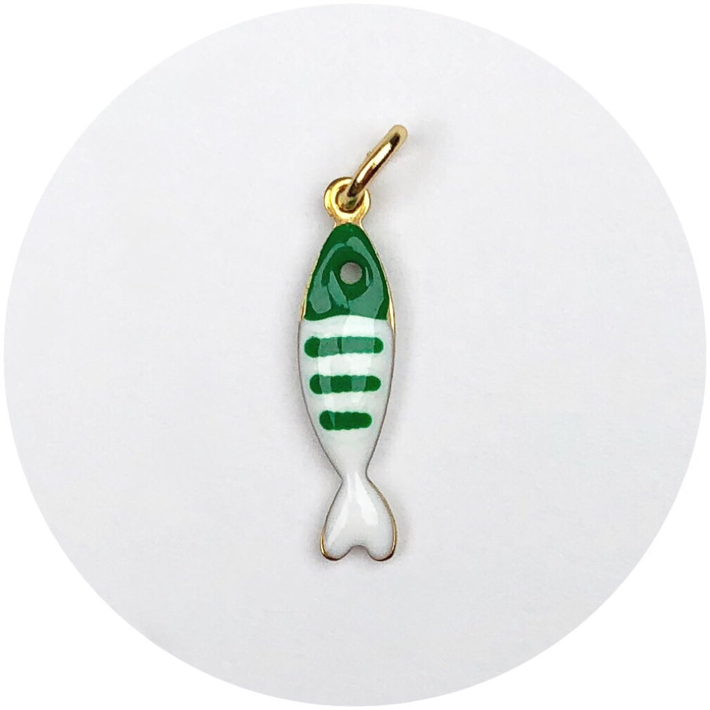 Green Sardine Pendant