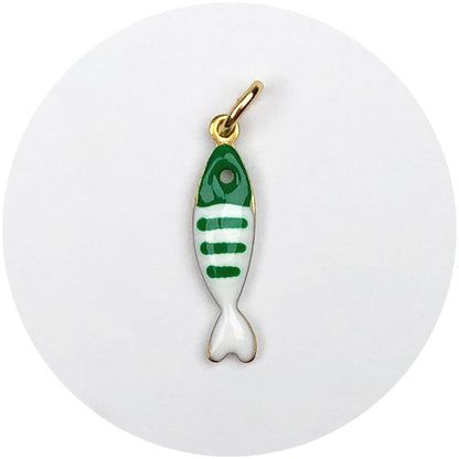Green Sardine Pendant