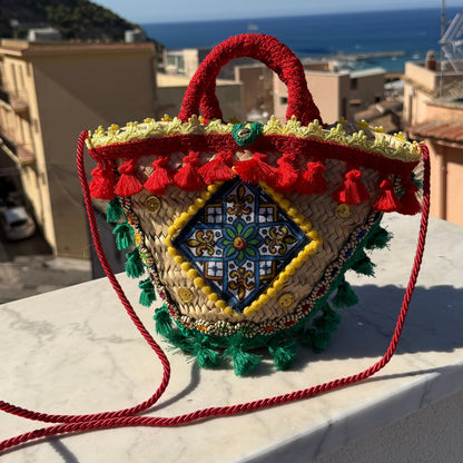 Bellezza Maiolica di Ortigia Sicilian Coffa