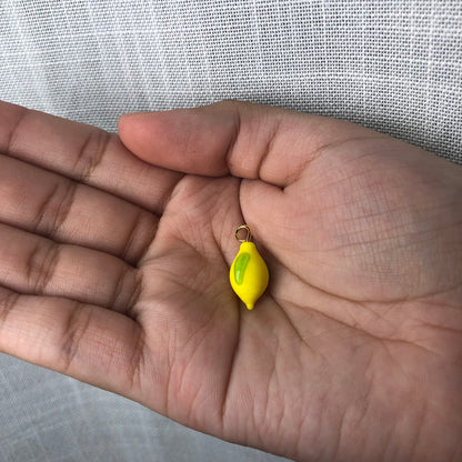 Murano Glass Lemon Pendant