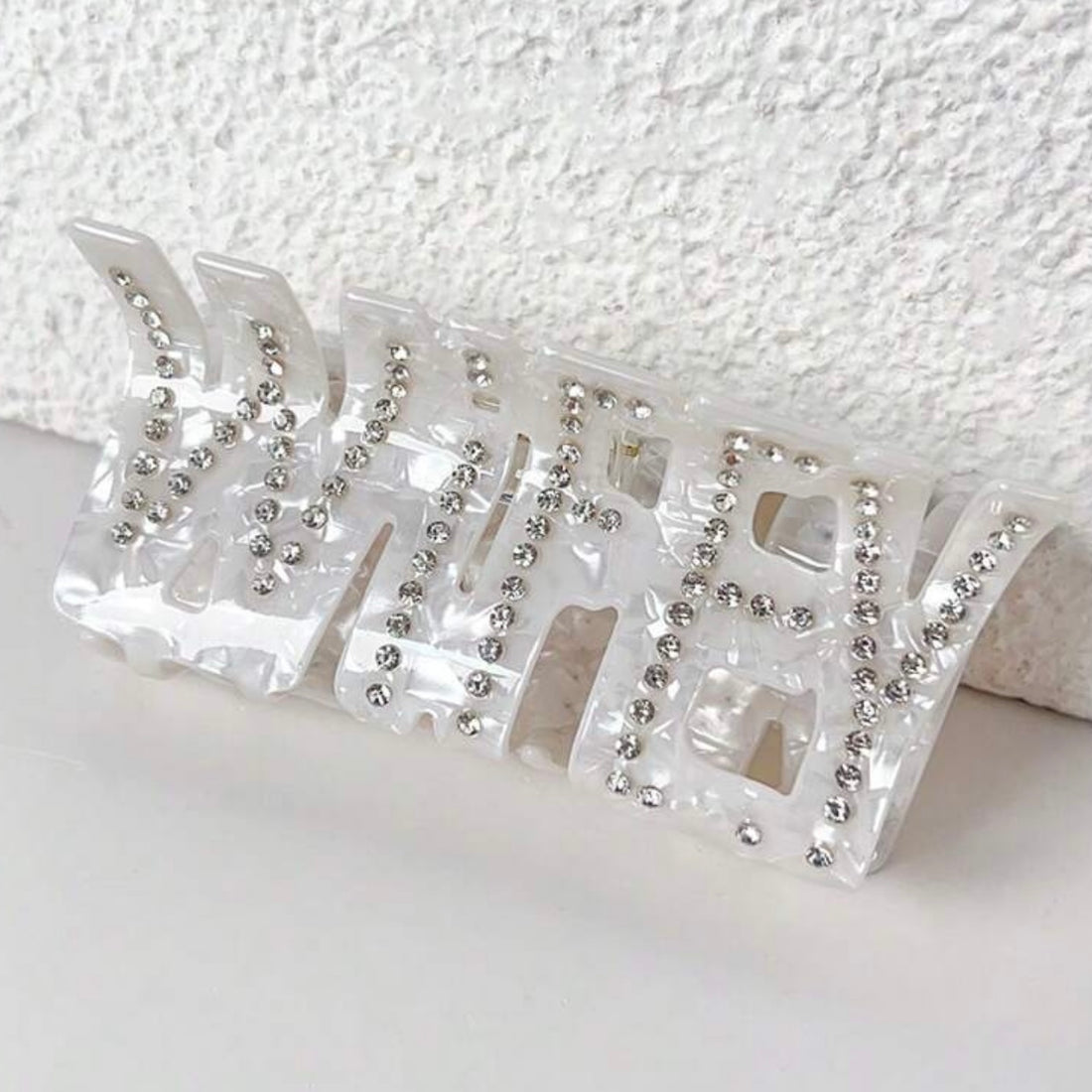 Wifey Pavé Hair Clip