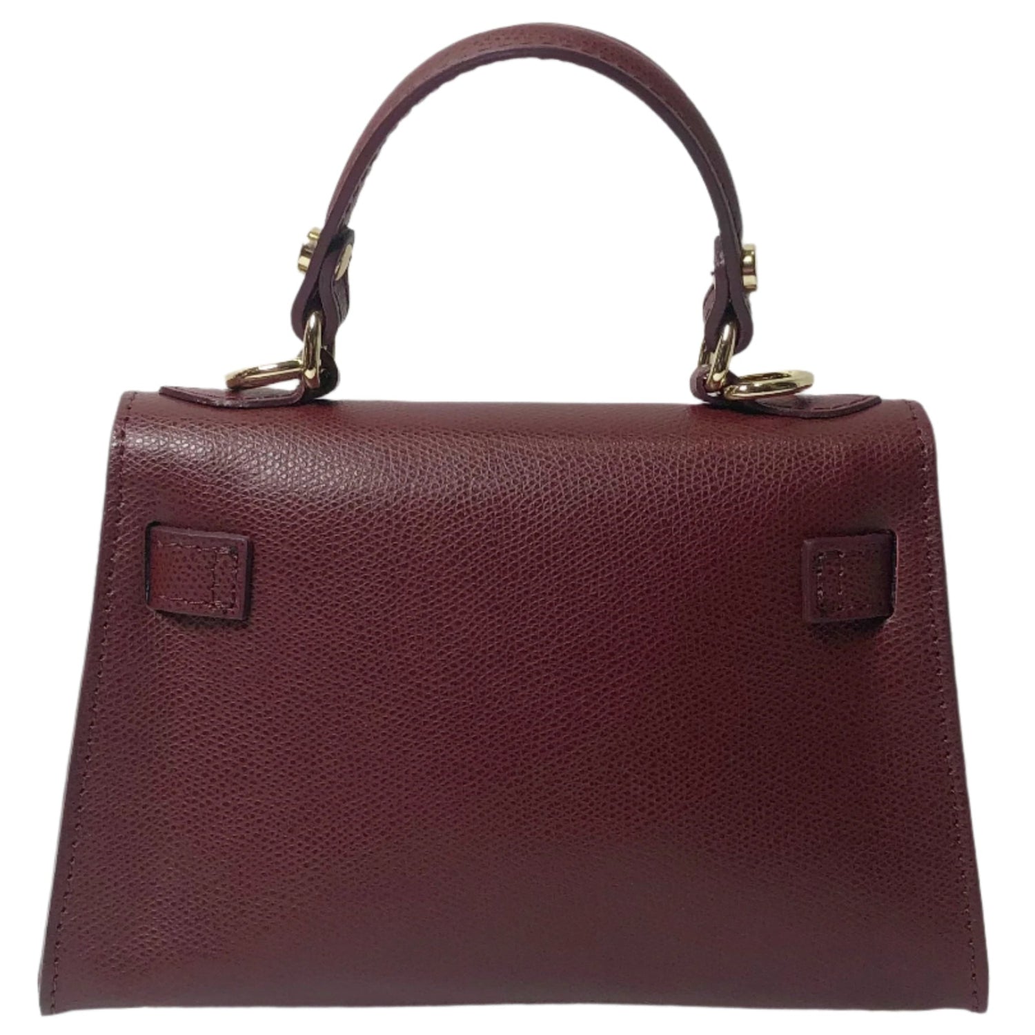 Sophie Marsala Leather Mini Bag