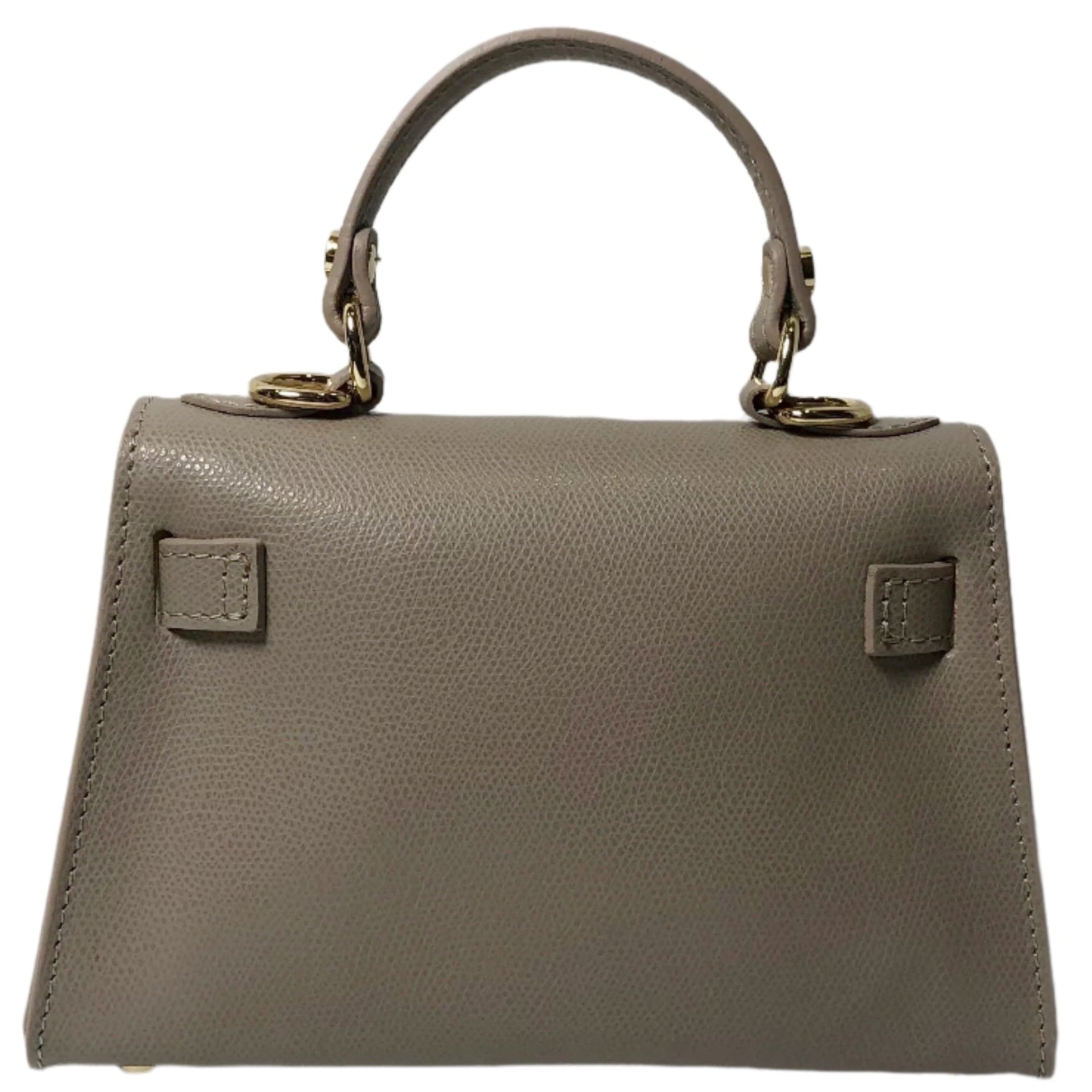 Sophie Taupe Leather Handbag