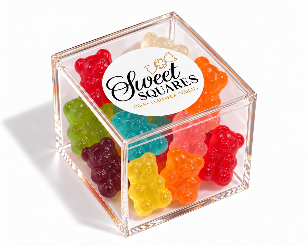 Gummy Bear Sweet Square