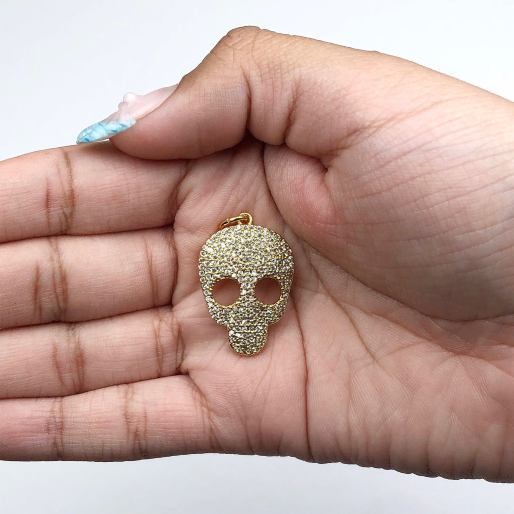 Skull Gold Pendant