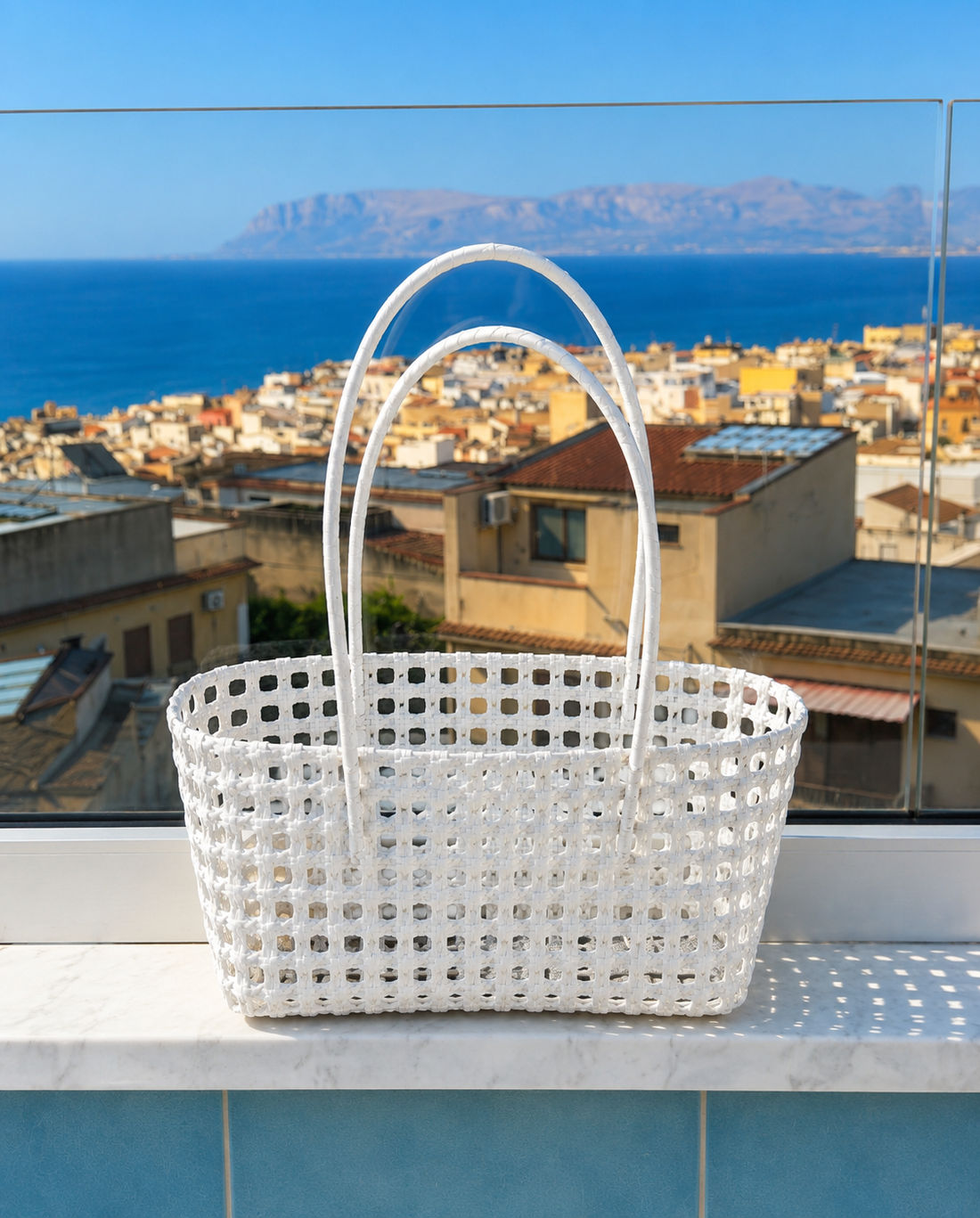 White Mercatino Bag