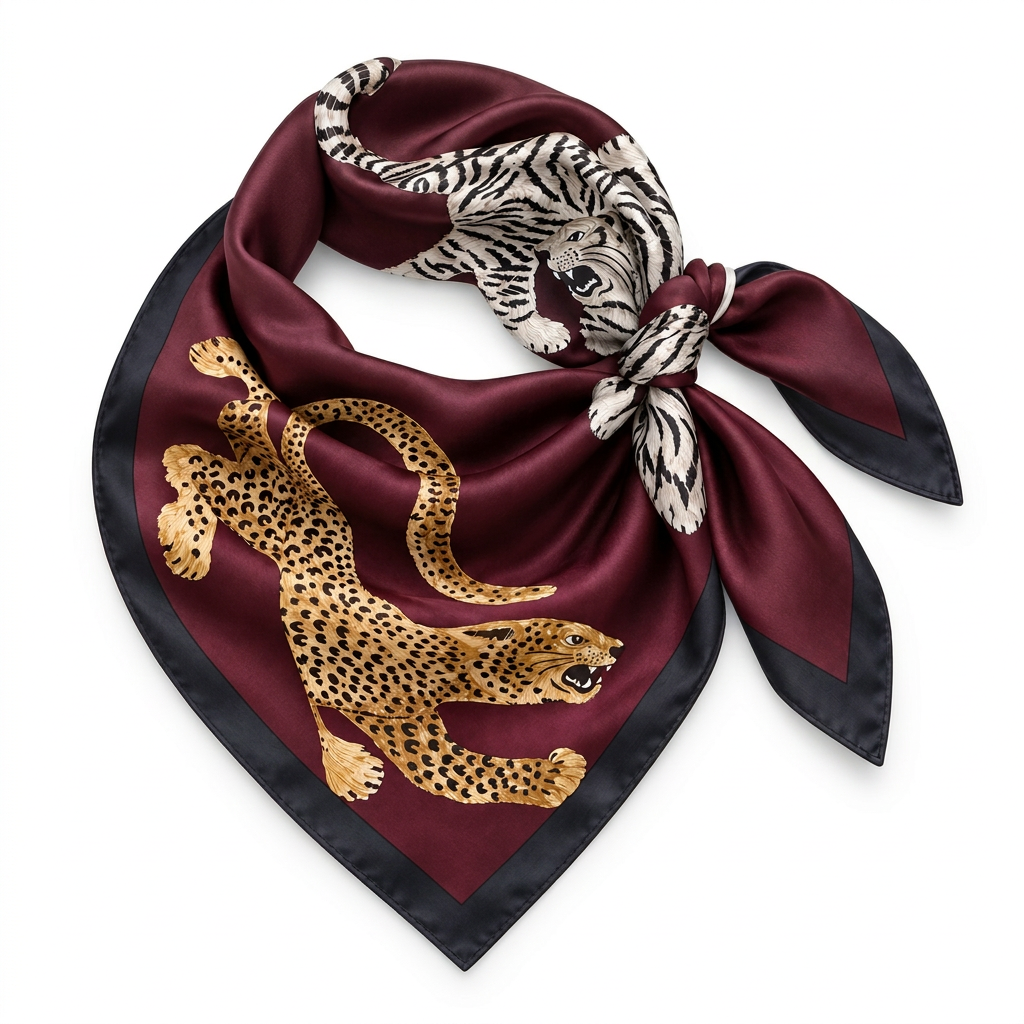 Wild Instinct Marsala Petite Foulard