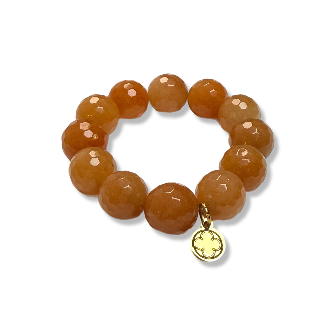 Brown Aventurine Napkin Rings - Set of 4