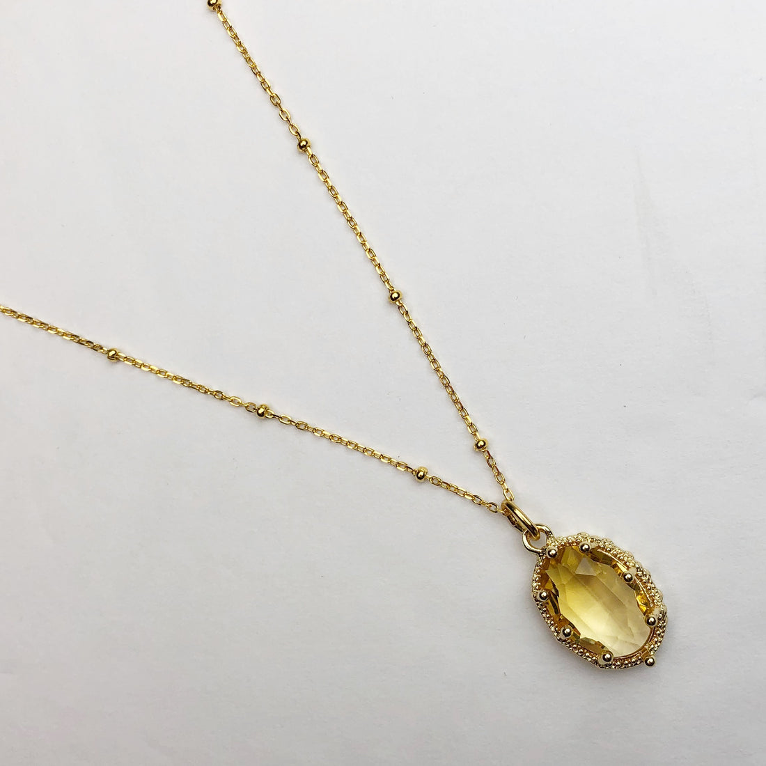 Golden Hidden Gem Necklace