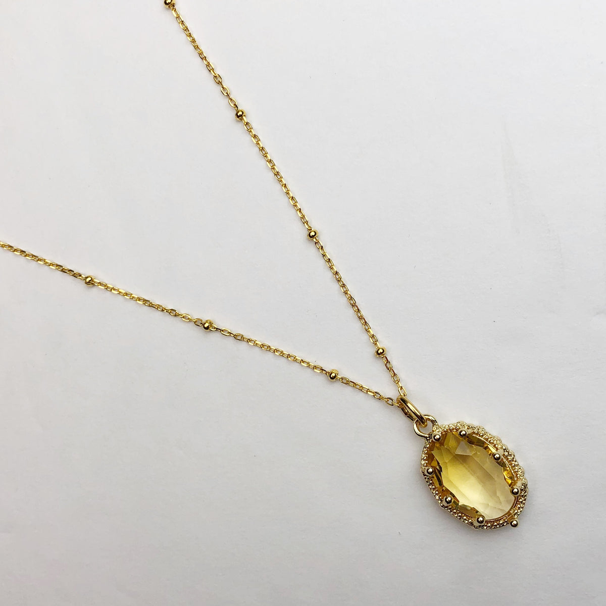 Golden Hidden Gem Necklace