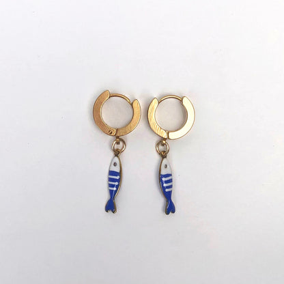 Sarda Colorata Hoop Earrings