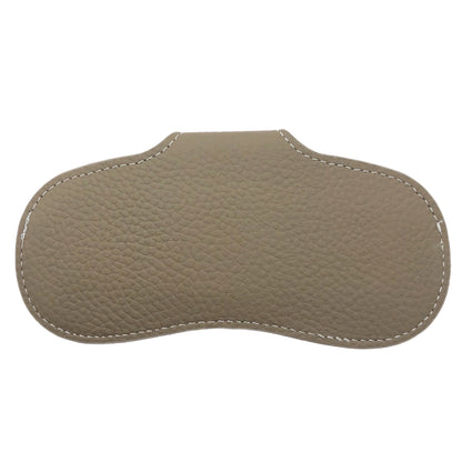 Grey Leather Glasses Case