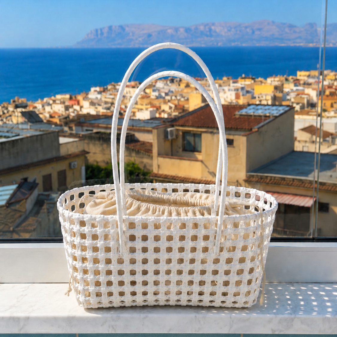 White Mercatino Bag