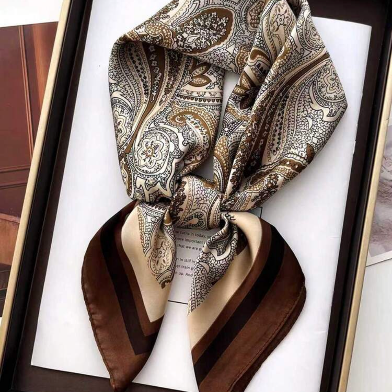 Cashew Blossom Petite Foulard