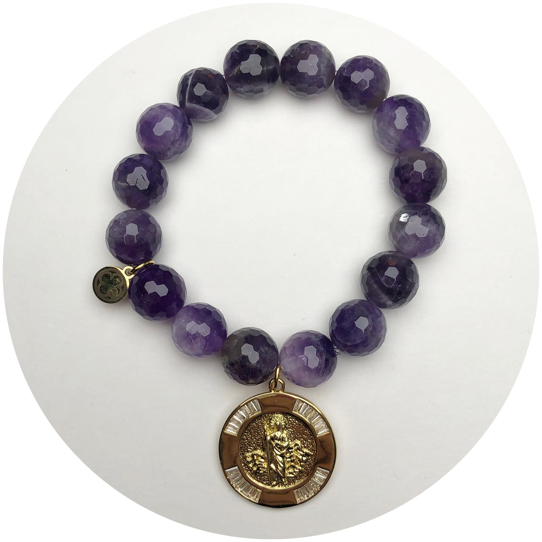 Amethyst with St. Jude