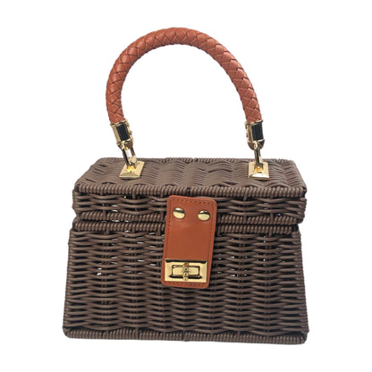 Woven Rattan Bag