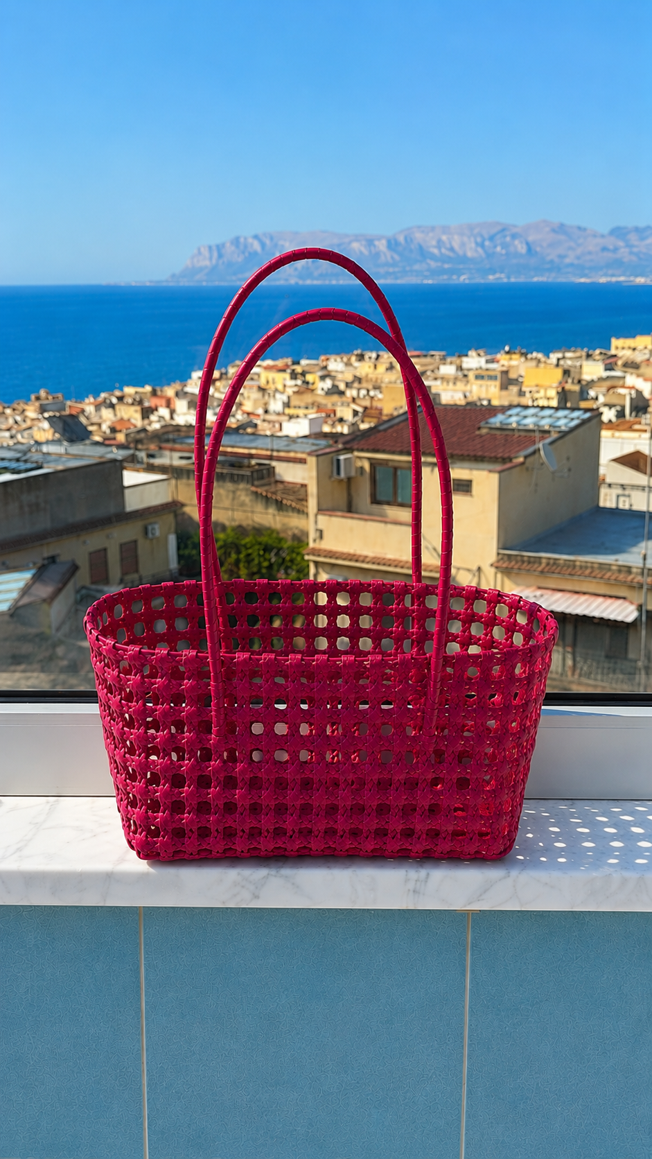 Magenta Mercatino Bag