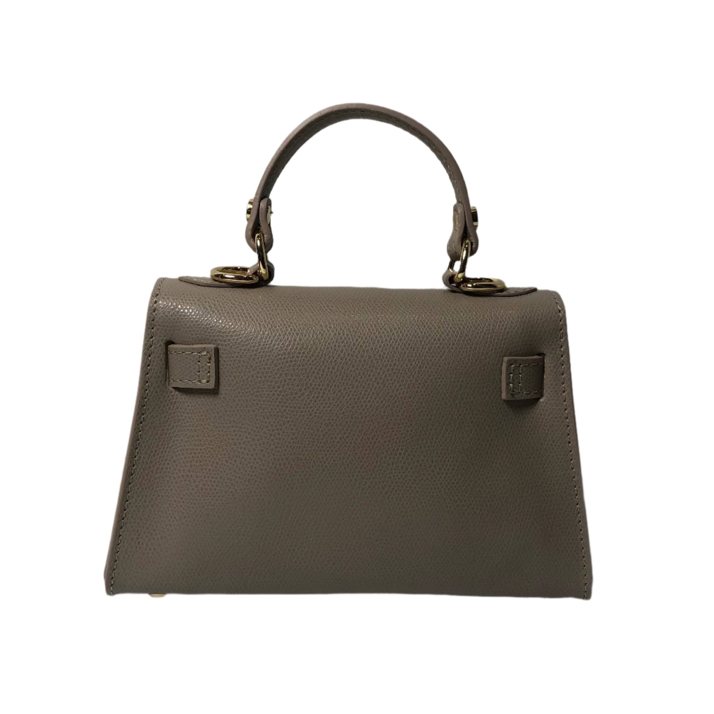 Sophie Taupe Leather Handbag