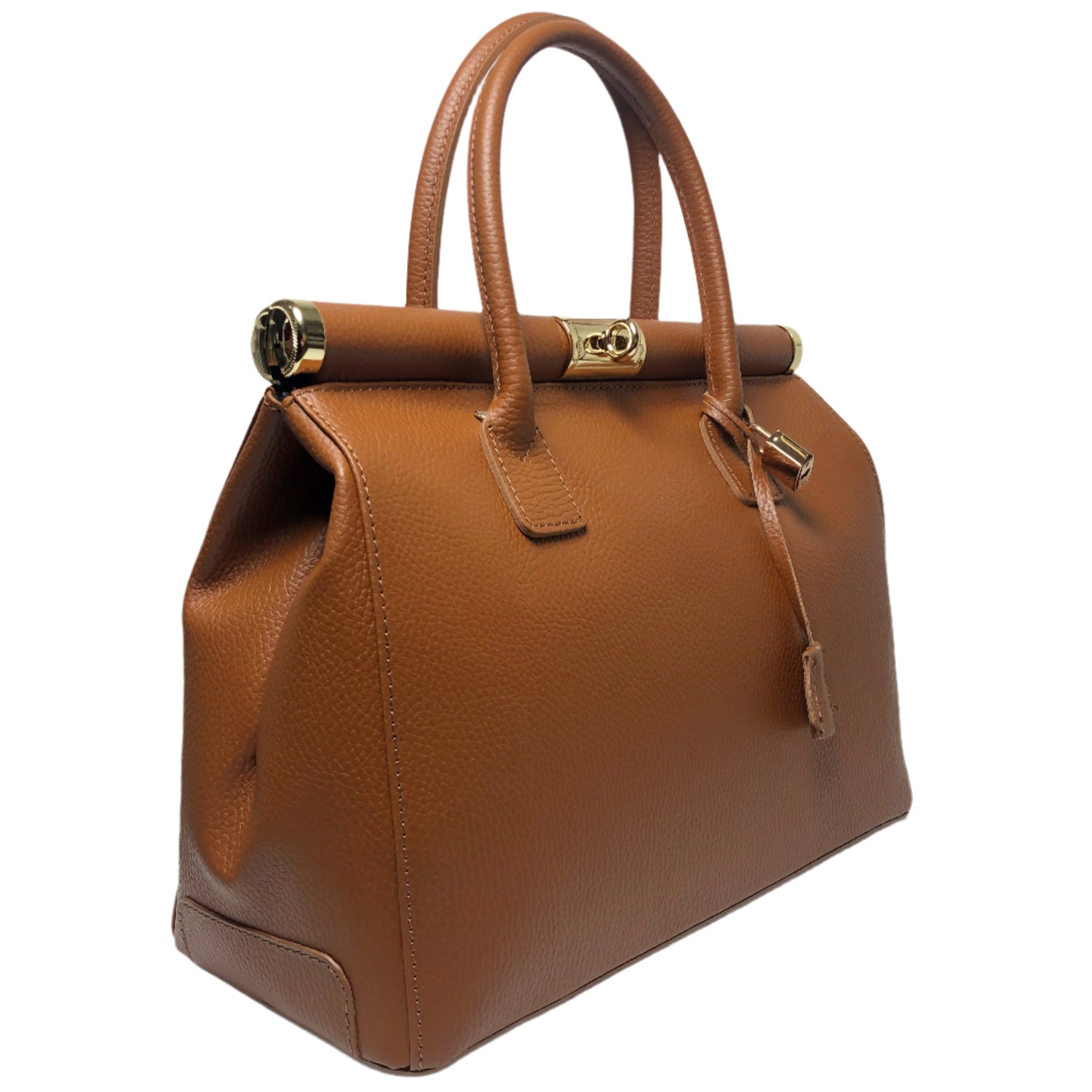 Caterina Natural Leather Leather Handbag