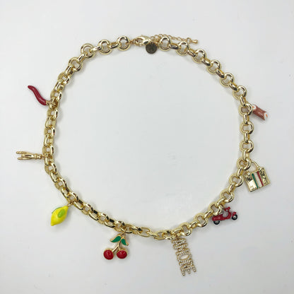 Italian Summer Curated Charm Necklace