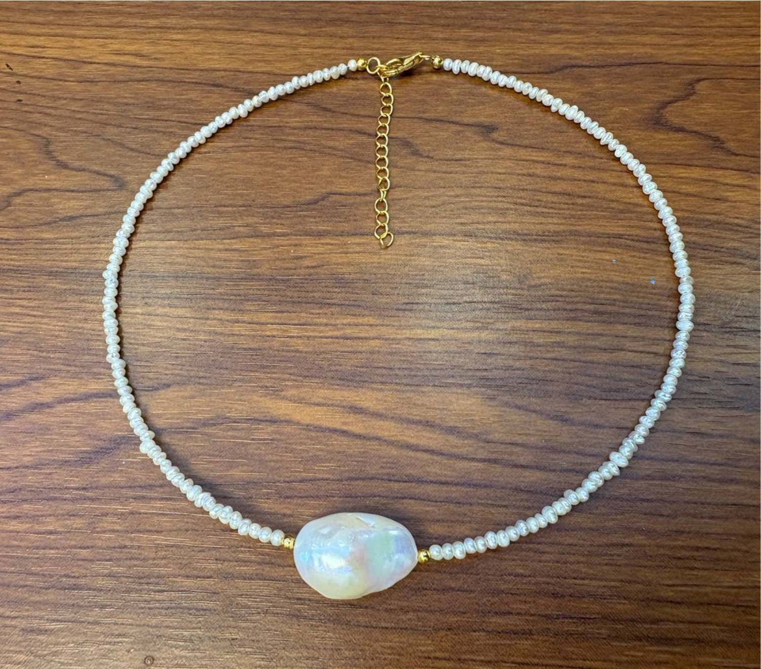 Baroque Pearl Choker