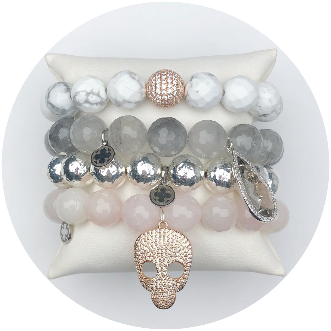 Pink Poison Skull Armparty - Oriana Lamarca LLC