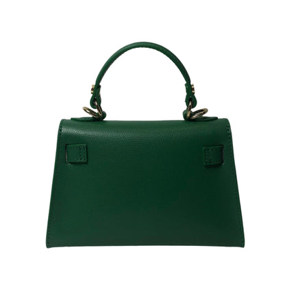 Sophie Kelly Green Leather Handbag