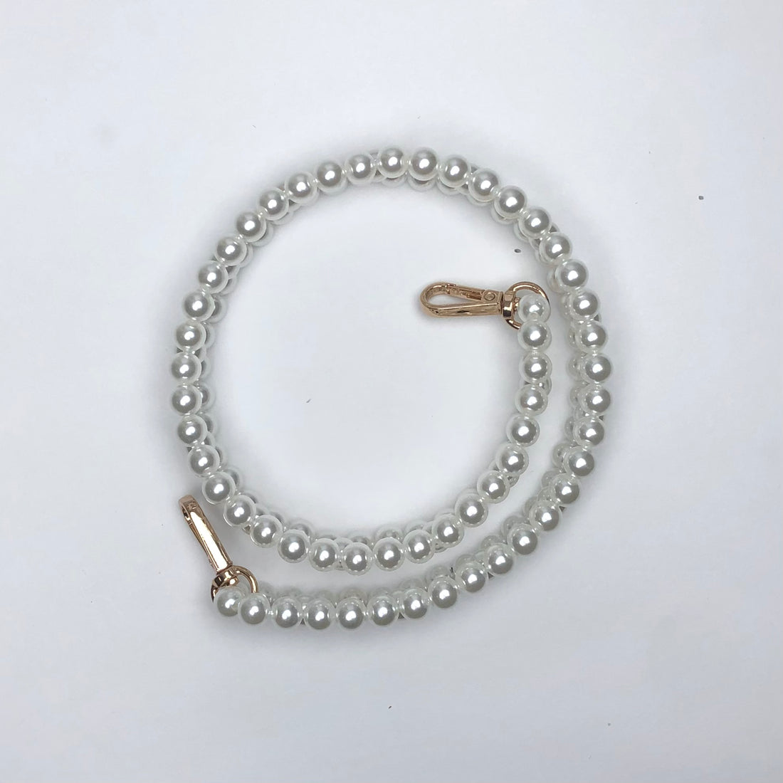 Faux Pearl Bag Strap