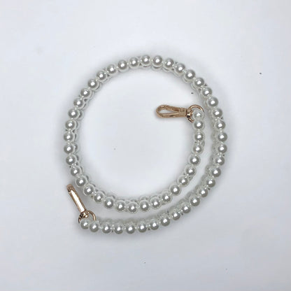 Faux Pearl Bag Strap