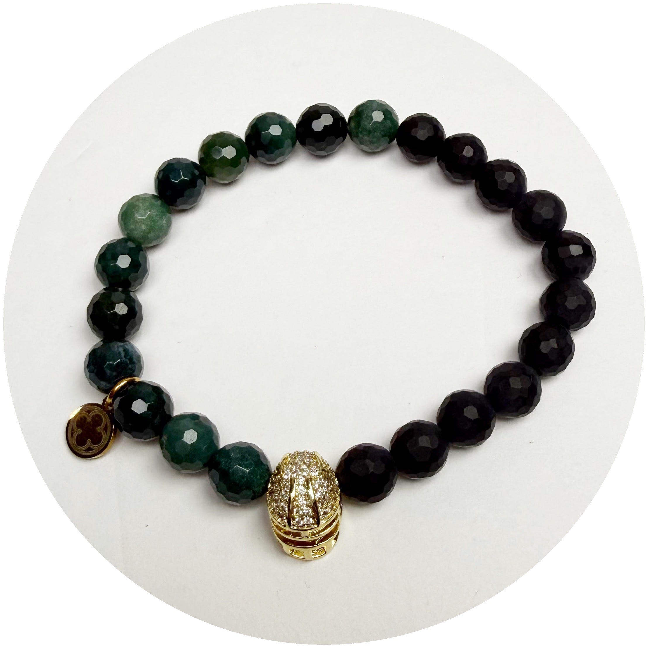 Mens Philadelphia Eagles with Gold Pavé Helmet