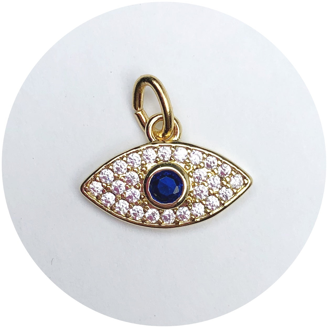 Pavé Evil Eye Pendant