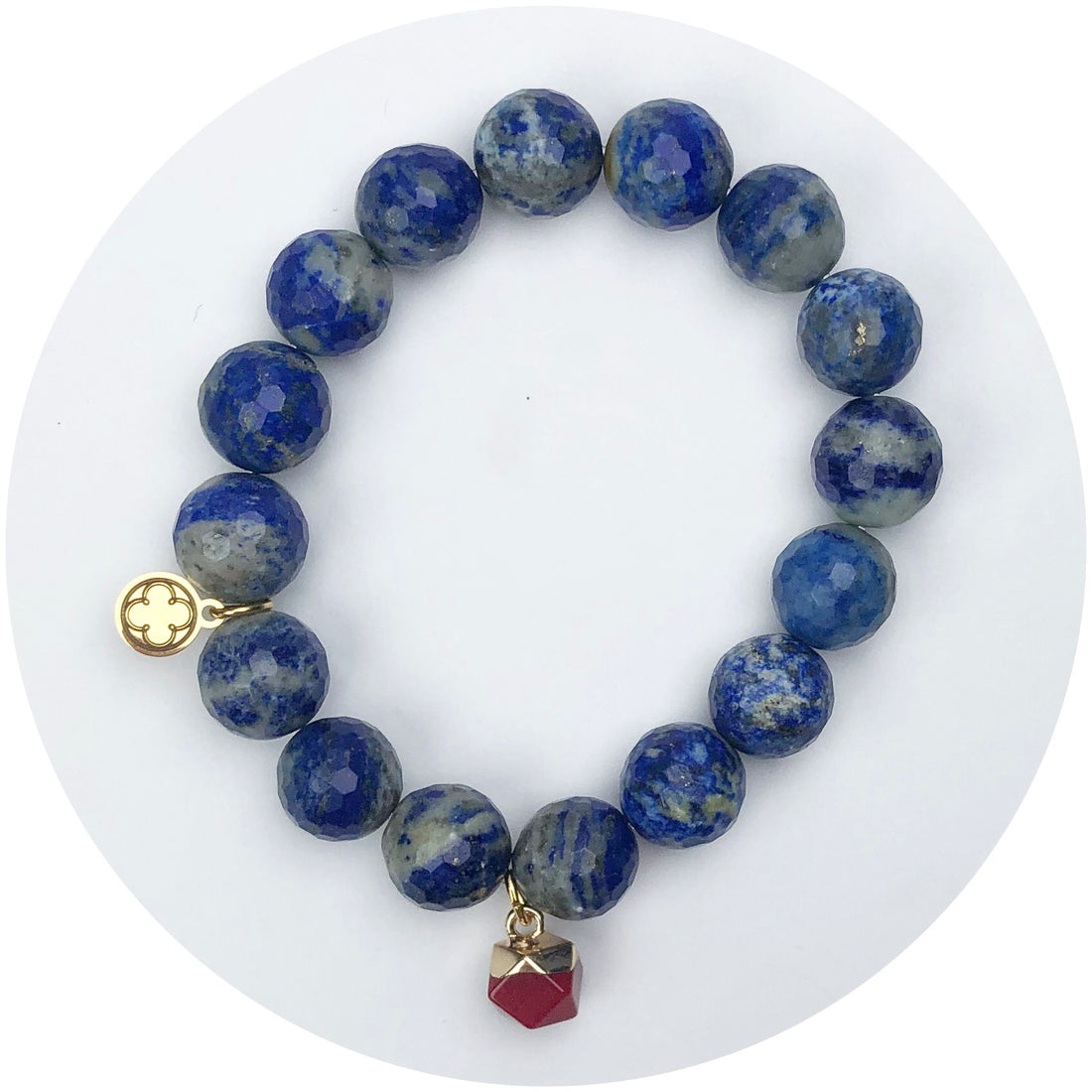 Azul Earthy Jasper with Scarlet Red Pendant